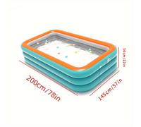 TEMU Piscina inflable para nadar en casa, pelota de grande para adultos y