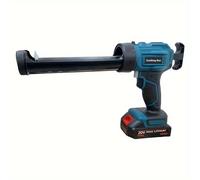 TEMU Pistola de Calafateo Eléctrica para Vidrio, Pistola de Pegamento para Puertas y Ventanas, Herramienta de Pegamento con Raspador, Compatible con Sinterklaas