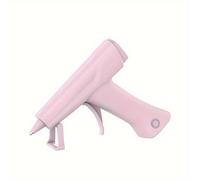 TEMU Pistola de pegamento termofusible inalámbrica de 2600mAh con recordatorio de sonido inteligente | Apagado automático de , 10 barras de pegamento de 7mm de calidad, interfaz de carga USB-C