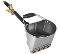 TEMU Pistola pulverizadora de de cemento con 4 boquillas VEVOR - Pistola pulverizadora de yeso y hormigón con 4 boquillas