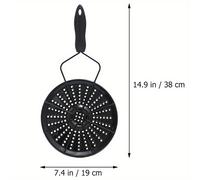 TEMU Placa de conducción de diseñada para el en estufas de gas, planchas de vidrio y cocinas de inducción, que como protector contra llamas y adaptador para utensilios de cocina como y tazas de leche.