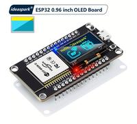 TEMU Placa de Desarrollo Ideaspark® ESP32 con Pantalla OLED de Pulgadas Incorporada, Driver , Inalámbrico Wifi+Ble y Micro USB, Compatible con /Micropython (Pines ).