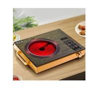 TEMU Placa vitroceramica portatil, cocina electrica 2200W, placa portatil para cocinar, Sokany