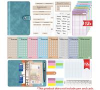 TEMU Planificador de Presupuesto Alemán, Kit del de 8 del Planificador de Presupuesto Alemán, Manual de Planificación Financiera, Rellenado de Efectivo, Carpeta de Presupuesto A6