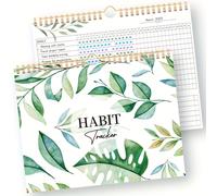 TEMU Planificador de Rastreador de Hábitos Sin TREES para - Organizador Diario, Semanal y Mensual con Encuadernación , Diseño Minimalista de & Páginas Interiores Inspiradoras para