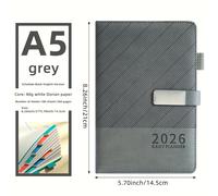 TEMU Planificador diario personalizado "2026": mejora la , mejora la gestión del , diseño de una sola página para 365 días de organización, adecuado para uso en y personal.