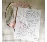 TEMU Plantilla de Patchwork y Acolchado DIY Compatible con Tela - Plantilla de Costura PET con Guías Precisas, Duradera para Quilters, Principiantes y (Dibujo de Parches DIY, de Tela)