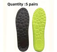 TEMU Plantillas Deportivas de Espuma con Memoria, 5 , Disponibles en Varios Tamaños, Suaves al , Cómodas y Transpirables