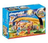 TEMU PLAYMOBIL Christmas 9494 con Luz, 4 figuras edad +4 años