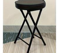 TEMU plegable con asiento de , estructura de metal, no requiere montaje, portátil que ahorra , y el de conveniente