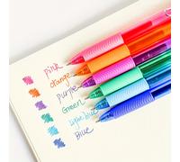 TEMU Plumas de Gel Retráctiles en 8/6/, Lápices , Tinta Multicolor, Escritura , Bolígrafo Estético, Ideales para Diarios, Pintar y Colorear, Suministros de Oficina y