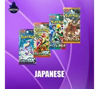 TEMU Pokémon Mystery Pack 4 Sobres - y con Mega Evolución (Japonés)