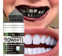 TEMU Polvo Dental 9D de de Bambú y | Dientes, Limpieza Profunda, Natural, , Ideal para Bucal y Regalo para Mujeres y Hombres, Refrescante del , Pasta de Dientes,