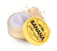 TEMU Polvo Fijador Banana Loose Setting - Acabado Mate, Control de Grasa, para Todo Tipo de Piel, Larga Duración, No Comedogénico, Polvo para los de Piel