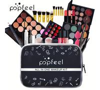 TEMU POPFEEL Conjunto de maquillaje para mujeres, Kit para principiantes y , de regalo de maquillaje , Colección de cosméticos, para de la .