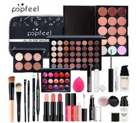 TEMU POPFEEL Set de Maquillaje de 24 piezas, una maravillosa opción para regalos de vacaciones, ideal para principiantes.