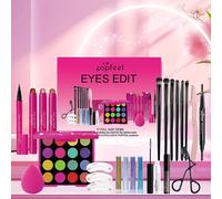 TEMU POPFEEL Set de Maquillaje de Ojos de 17 Piezas - Regalo para , Queridos, Mejores , - Navidad, Halloween y Ocasiones Especiales