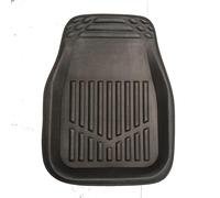 TEMU Popular Alfombrillas 3D para coche, color negro, de cuero PU