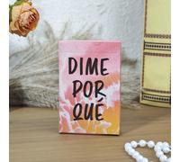 TEMU Por qué Deck en español - 55 cartas de reflexión para descubrir tu 'por qué' interior, el de y la emocional | Autodescubrimiento profundo | Edición en español