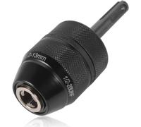 TEMU Portabrocas sin llave de 2-13 mm con adaptador SDS Plus, convertidor profesional de montaje pesado 1/2-20UNF para cambio rápido y ajuste automático en rotativo