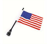 TEMU Portaequipajes para de de motocicleta, vertical, americana USA, Touring Street Road Glide FLHT XL883 1200
