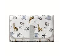 TEMU Portátil para Pañales con Gancho Colgante para Cochecito, Tapete Plegable para Bebés y Niños Pequeños - Esenciales de Viaje de Calidad