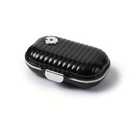 TEMU Portátil Pastillero de 7 Compartimentos para Viajes con Organizador Semanal de Medicamentos - Portamedicamentos Compacto para Medicamentos Diarios, , Pacientes