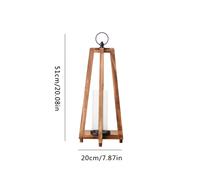 TEMU Portavelas de madera vintage, lámparas de viento de escritorio, decoración de de cena a de , decoración de paisajes, decoración del hogar, restaurantes, hoteles, decoraciones navideñas