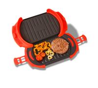 TEMU Prensa de panini para microondas ajustable, sartén de silicona no adherente para hacer sándwiches, libre de BPA, con libro de recetas, para tostadas, , sándwiches y horneado