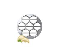 TEMU Prensa para moldes de 14 ranuras de resistencia para wontones y pasteles - Ideal para empanadillas caseras, pierogi, , empanadas y recetas