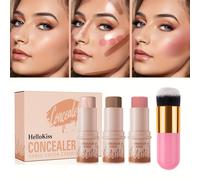 TEMU Presentamos el último de de gran venta, disponible en , con un diseño multifuncional para resaltar y realzar el . con una brocha rosa y dorada, es resistente y un : ideal para citas.