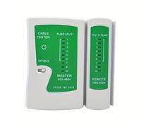 TEMU Probador de cables LAN Cat6 Cat5e - Herramienta de función RJ45/RJ11 para pruebas de cables Ethernet y cables telefónicos, ideal para de problemas y configuración de redes (sin batería)