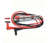 TEMU Probador Universal de Corriente y Voltaje Eléctrico con Cables de Prueba de Silicona y Sondeos de Punta Especiales, Calificado para y 20A.