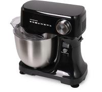 TEMU Procesador de Alimentos SUPERLEX 800 W con Bol de Acero Inoxidable de 4.5L - Amasadora Profesional con 10 Velocidades, Gancho para Masa, y Raspador - Mezcladora de Pie para Pan, Pasteles y Más