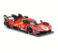 TEMU Producto autorizado de Burago 1:24 Ferrari 499P 51 de la Rally, de coche a a presión, juguete de regalo para novio