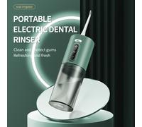 TEMU Promoción de Año - Hilo Dental Eléctrico de 280ml, Depósito de Agua Portátil para Enjuague entre Dientes, Limpieza Dental, Carga USB
