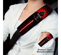 TEMU Protector de Cinturón para Asiento STAR WARS - Correa Multifuncional con Temática del , Diseño del y Sable Láser de , para Mochilas & Vehículos (Accesorio Oficialmente )
