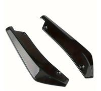 TEMU Protector de raspador de spoiler dividido universal para de parachoques de coche de dos piezas, modificación de spoiler trasero de esquina trasera