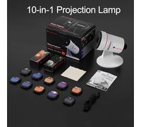 TEMU Proyector de Galaxia, Planetario Proyector de Estrellas Cielo Estrellado Realista con Solar Constelaciones Luna para Adultos Dormitorio Techo Cine en Casa Decoración