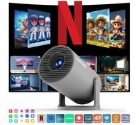 TEMU Proyector Magcubic Hy300Pro Native 720P 11 Dual Wifi6 con Tienda de Apps Integrada, 260 ANSI, Enchufe EU, H713, Wireless5.0, Proyector en Casa