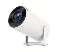 TEMU Proyector Mini HY300Pro con WiFi y BT, Soporte 4K, Proyector Portátil Inteligente con Corrección Keystone Automática, Ratón Aéreo Remoto, Control por Voz, Rotación de , 11 para Hogar