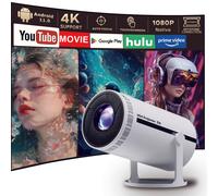 TEMU proyector portátil es compatible con 4K y tiene una resolución local de 1080P, con 11, Wifi 6 y Wireless 5.2. Soporta y , lo que lo adecuado para usar con , iPhone, PC, Mac y Switch.