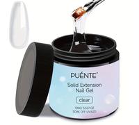 TEMU PUENTE 100g Gel para Uñas - Transparente, no adhesivo, 3D Escultura de Modelado, Carve, Pegamento de Diamantes de , Gel - Fácil de Operar, , Pegamento de Uñas LED para Salón de Uñas en Casa