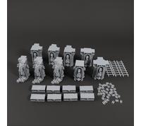 TEMU Puerta del - Columna , Conjunto de de Ciencia Ficción para de Juegos de Mesa (TTRPG) para de Compatible con Varios Juegos de Fantasía