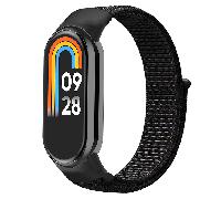 TEMU Pulsera de nylon deportiva para Xiaomi Mi Band 3/4/5/6/7/8/9, cordón ajustable casual con hebilla de repuesto, compatible con relojes inteligentes para hombres y mujeres, accesorio NFC para