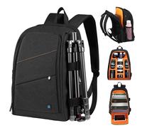 TEMU PULUZ Mochila Portátil para Exteriores Resistente a Arañazos con Asa | Bolso de Cámara Estabilizador PTZ de con Cubierta para Lluvia para Cámara Digital, DJI -SC / -S, Poliéster,