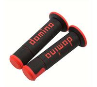 TEMU Puños de manillar para motocicleta de a través Domino - 7/8" 22 24mm, Puños de gel de goma sintética para moto , accesorios de manillar de motocross de carreras