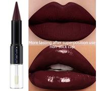 TEMU punta, Aceite para labios para mujeres, Lápiz labial resistente y duradero, , Gloss mate, Hidratante, multiusos, Maquillaje portátil para viajes
