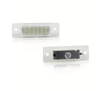 TEMU PZD-26 2 Piezas Luz Trasera de Matrícula LED Super para /T5 5 Plus Caddy Passat Combi/ Jetta Superb con Bombillas Blancas