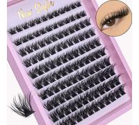 TEMU Racimos de Pestañas 120uds Extensiones Individuales de Pestañas Voluminosas 10-16mm Natural D Esponjoso